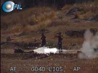 RPG rocket shooting detection